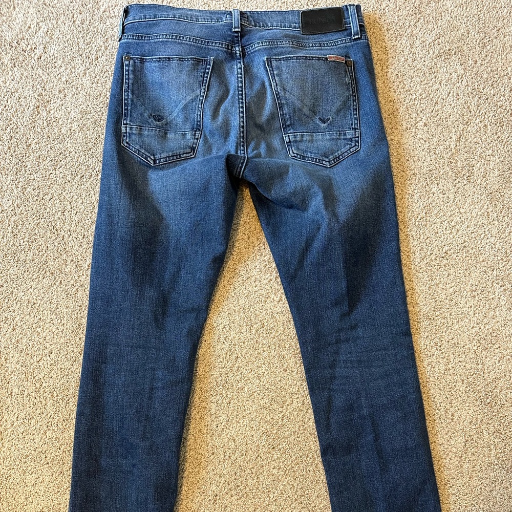 Hudson Byron. Slim straight jeans. Size 30